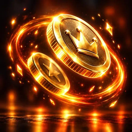 Golden coins for the Coin Flip game